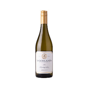 Woodlands Wilyabrup Valley Chardonnay bottle on white background